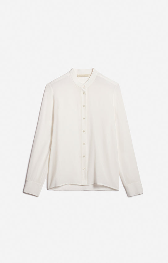 Vanessa Bruno Fable Silk Shirt Ecru
