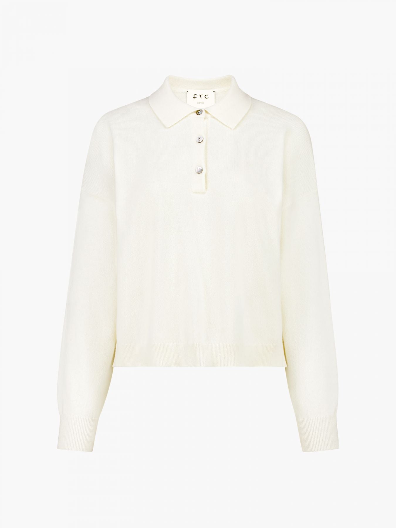 FTC Cashmere Polo Offwhite