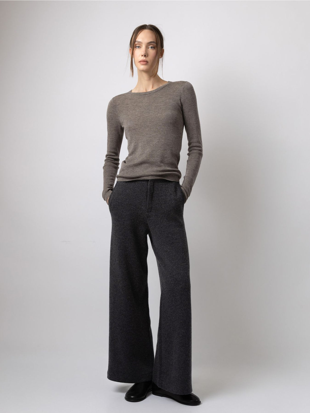 FTC Ribbed Knit Pullover