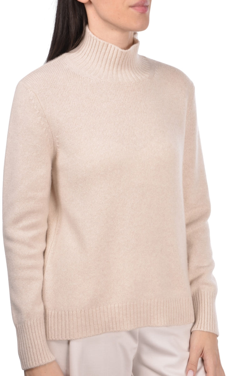 Gran Sasso Cashmere Mock Neck