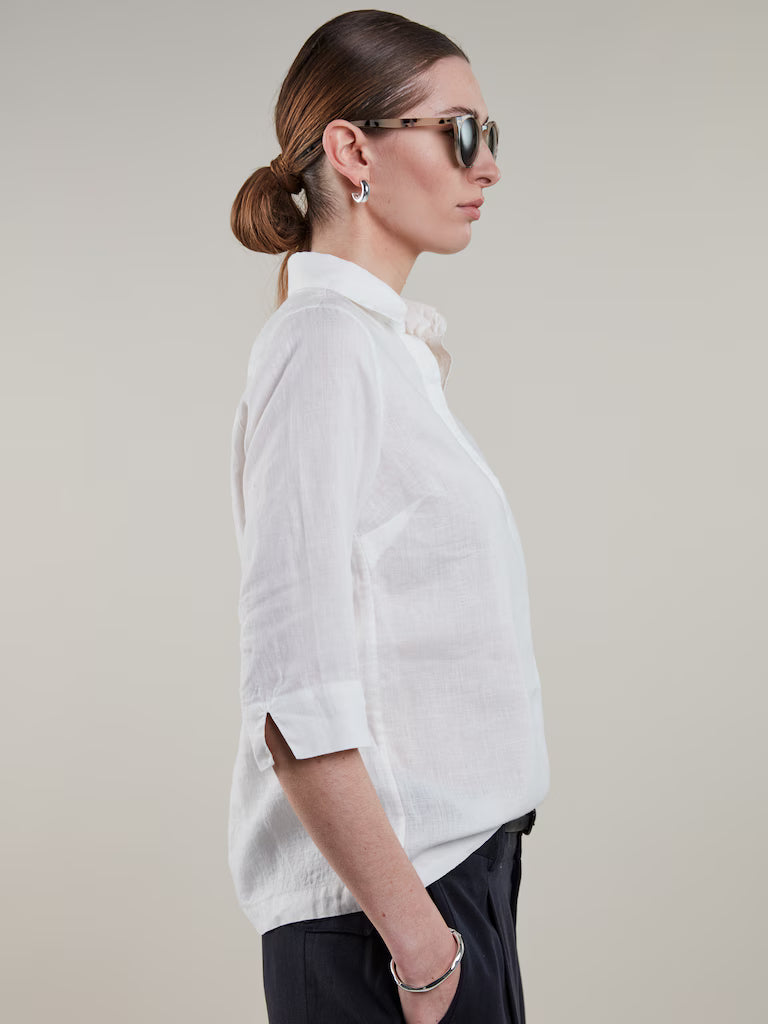 Stenströms Stella Shirt Popover White