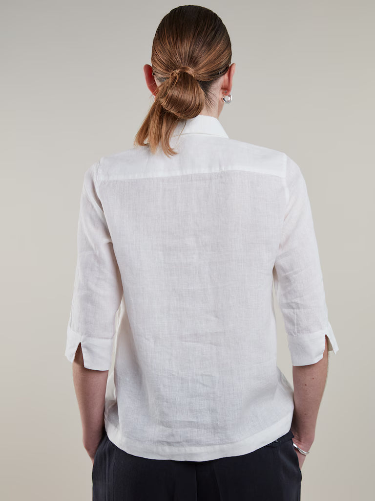 Stenströms Stella Shirt Popover White