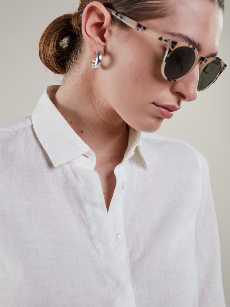 Stenströms Stella Shirt Popover White