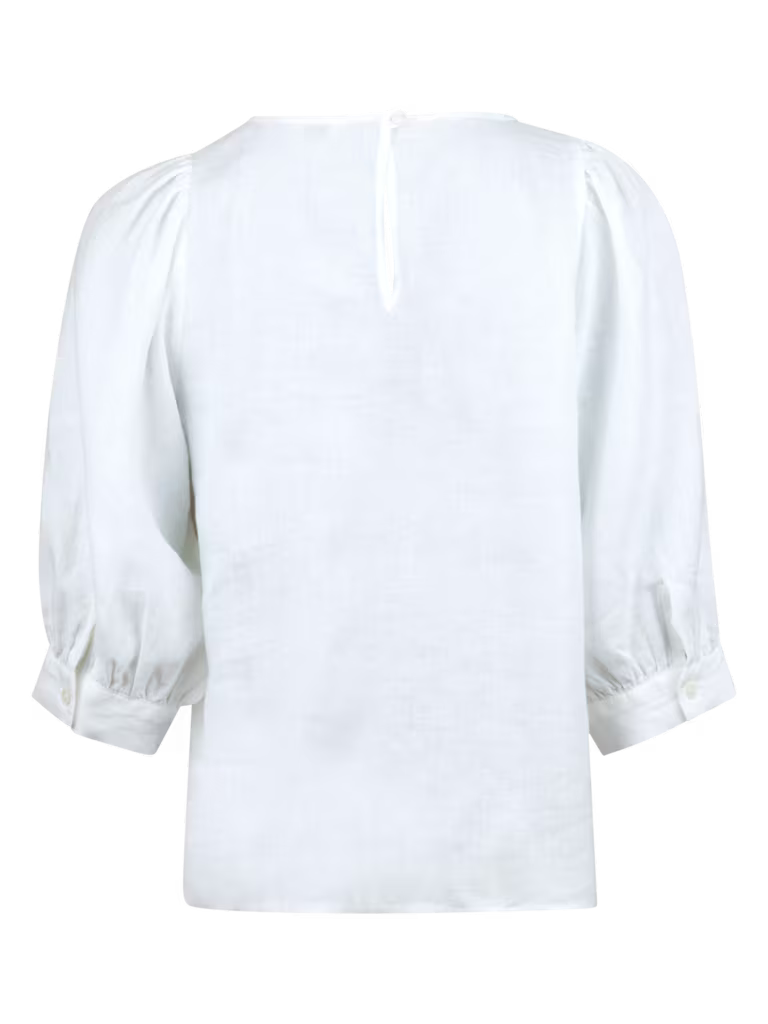 Stenströms Carmen Linen Blouse White