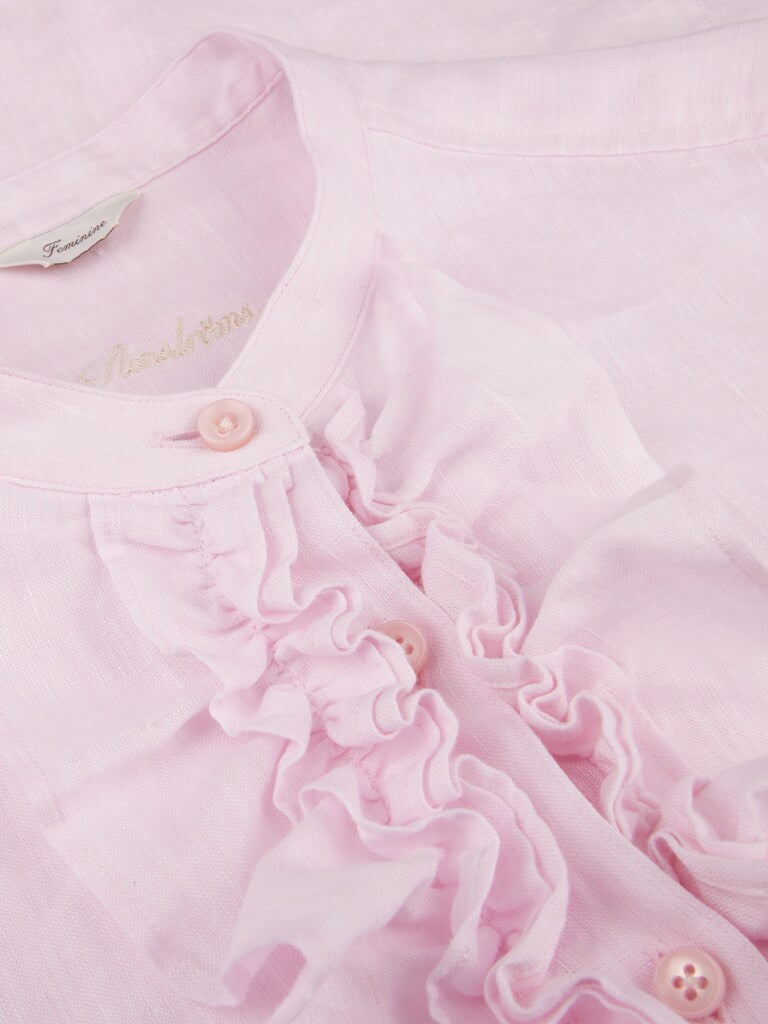 Stenströms Hillary Linen Blouse Light Pink