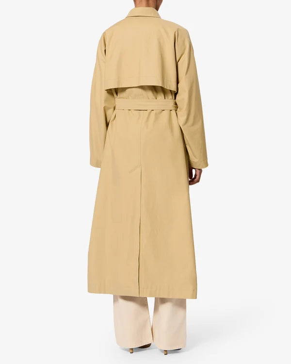 Isabel Marant Cacilda Coat Beige