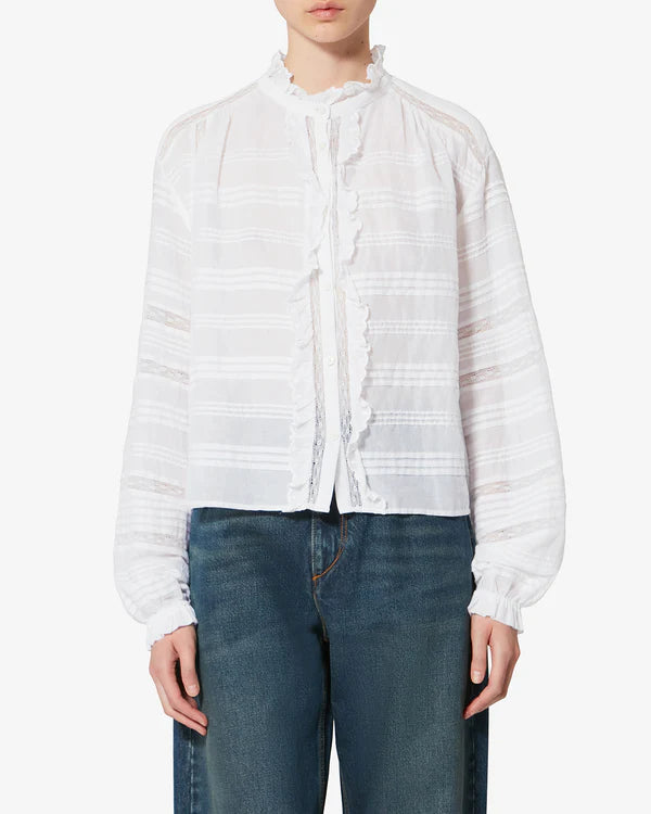 Isabel Marant Peline Top White