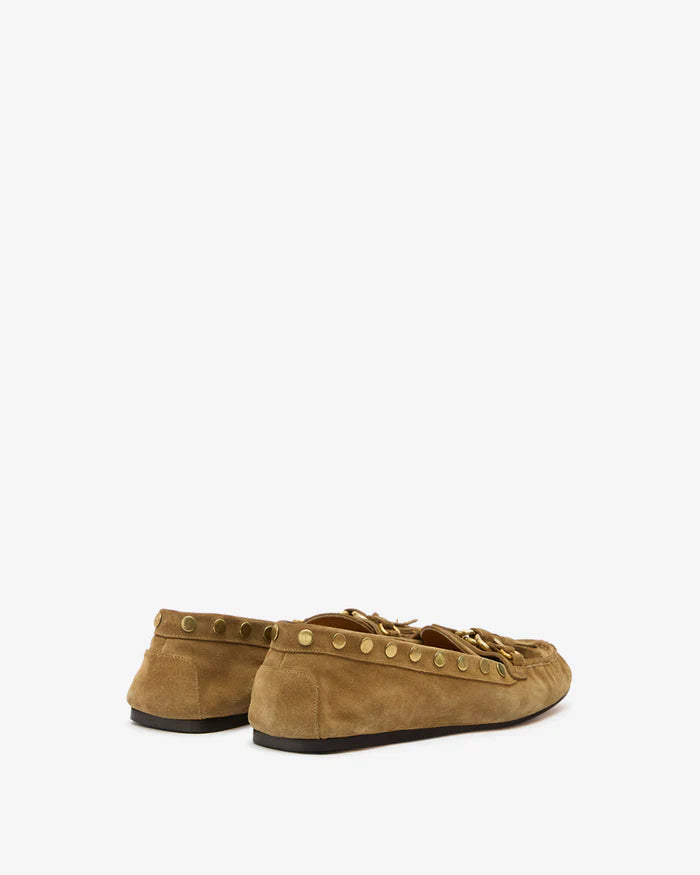 Isabel Marant Faxel Loafers Taupe
