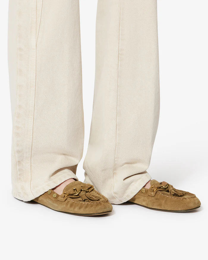 Isabel Marant Faxel Loafers Taupe
