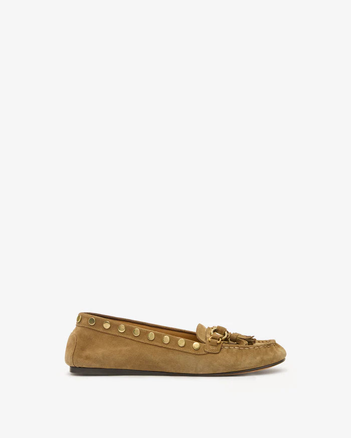 Isabel Marant Faxel Loafers Taupe