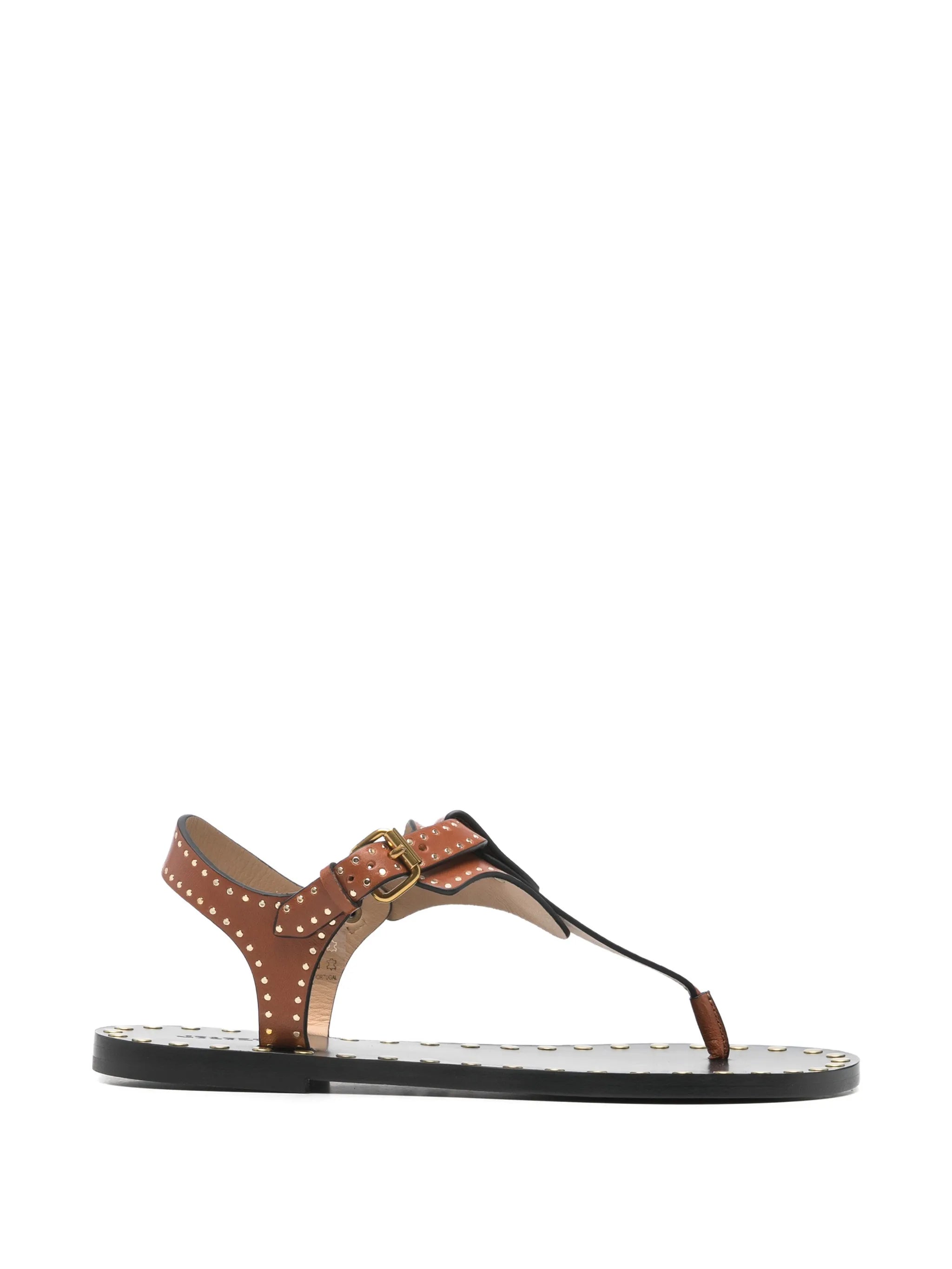 Isabel Marant Joonya Sandals Taupe