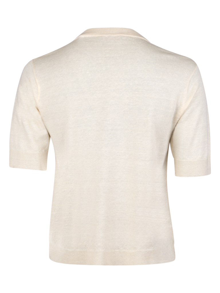 Stenströms Janet Knitted Top Off White