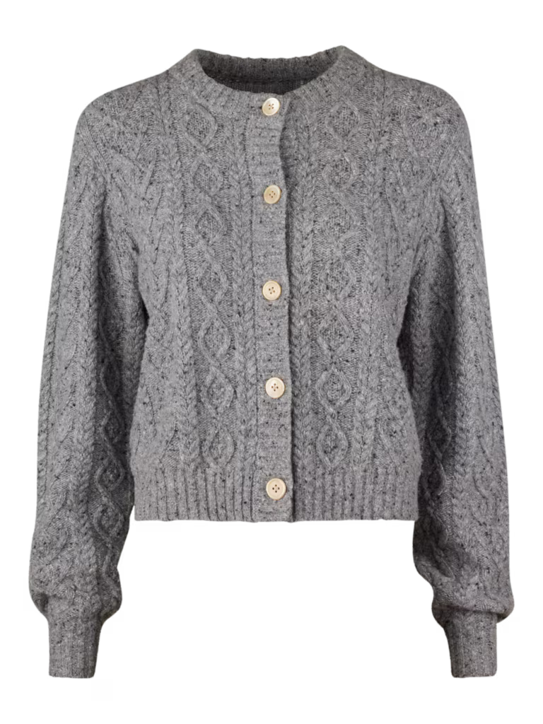 Stenströms Karita Lysegrå Cardigan
