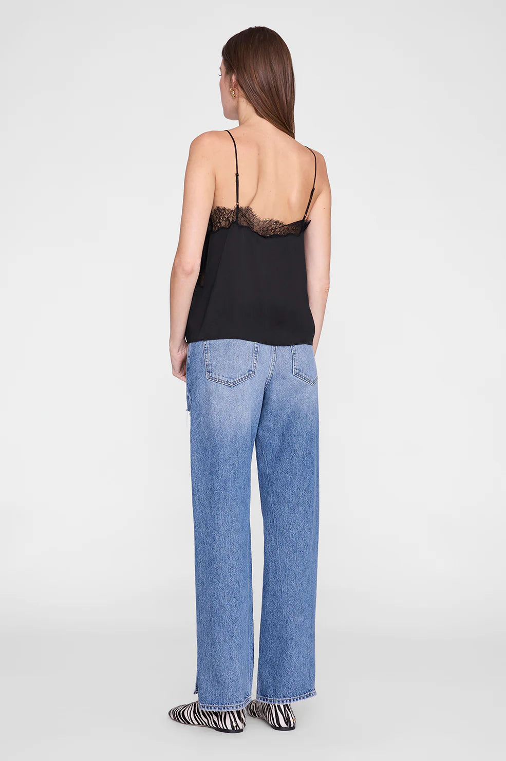 Anine Bing Mael Top Black