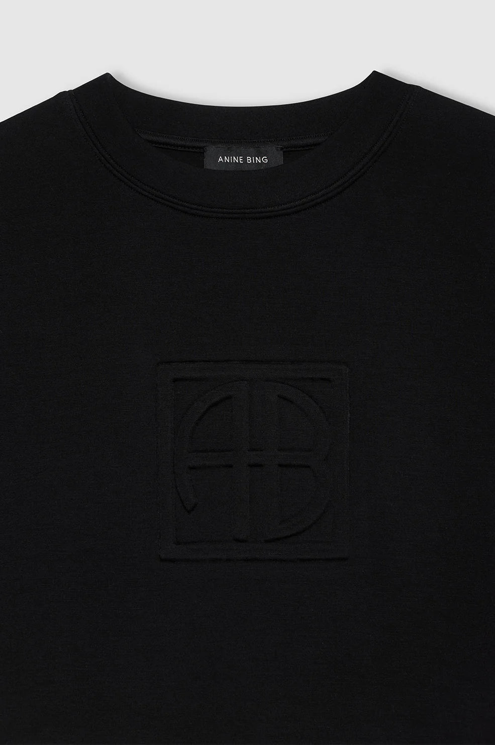 Anine Bing Alto Sweatshirt Framed Monogram
