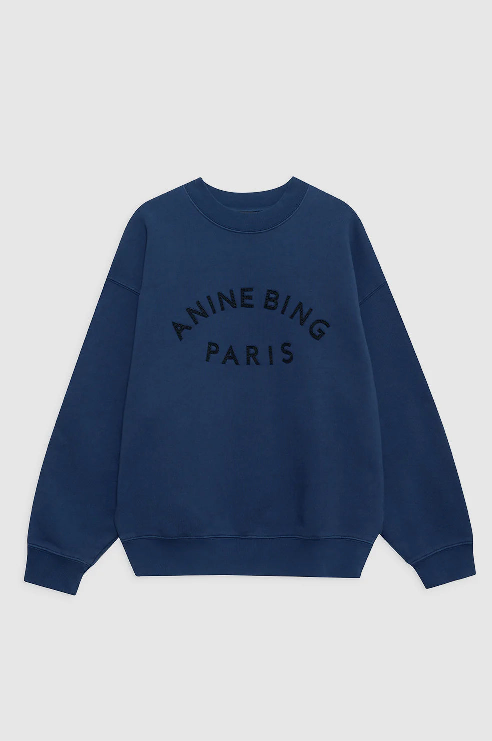 Anine Bing Jaci Sweatshirt Paris Navy