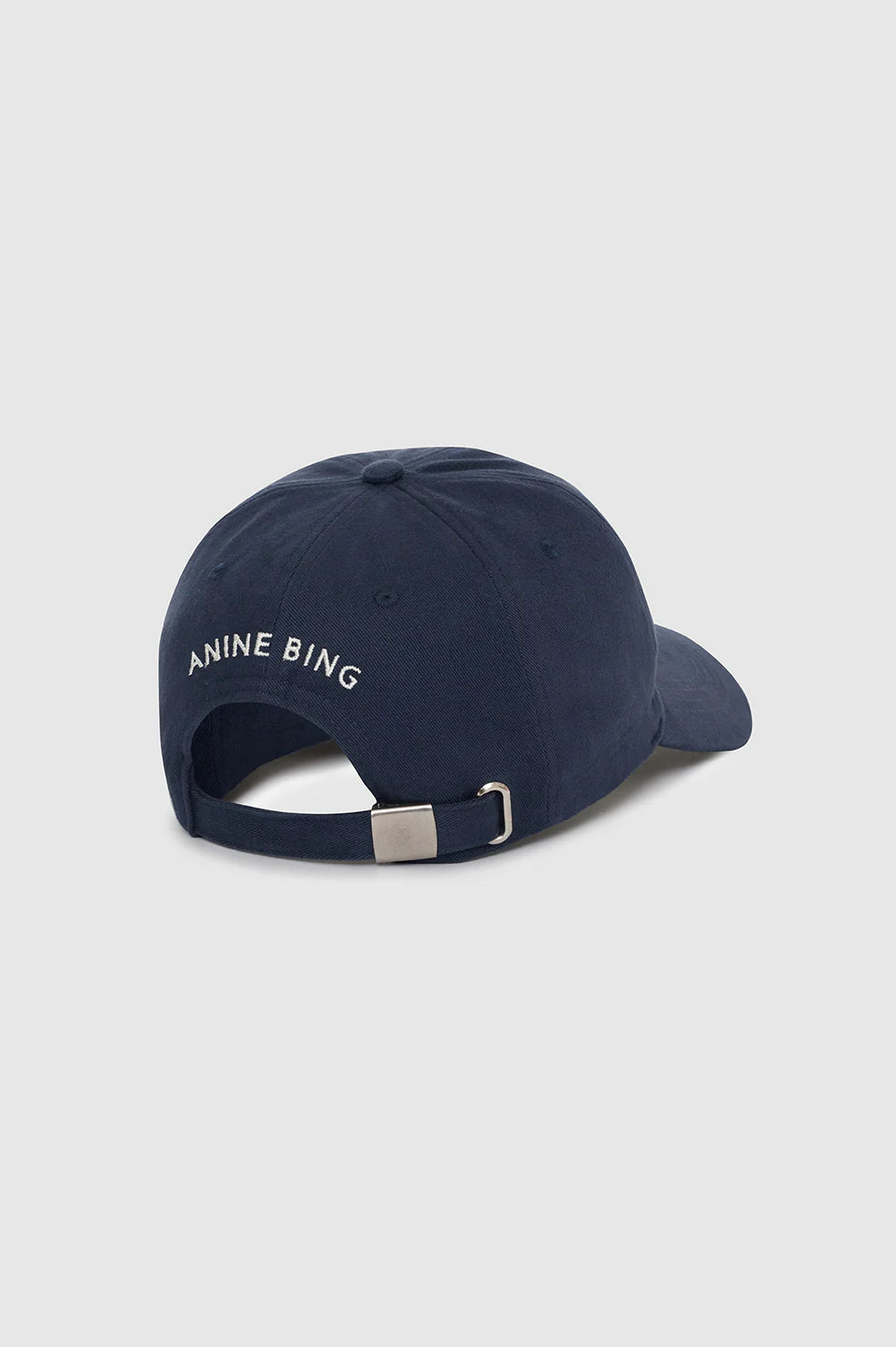 Anine Bing Jeremy Baseball Cap Washed Navy