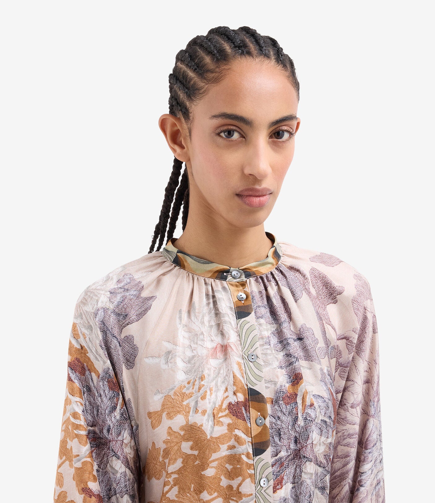 Pierre-Louis Mascia Aloe Shirt Dress Loto Bianco