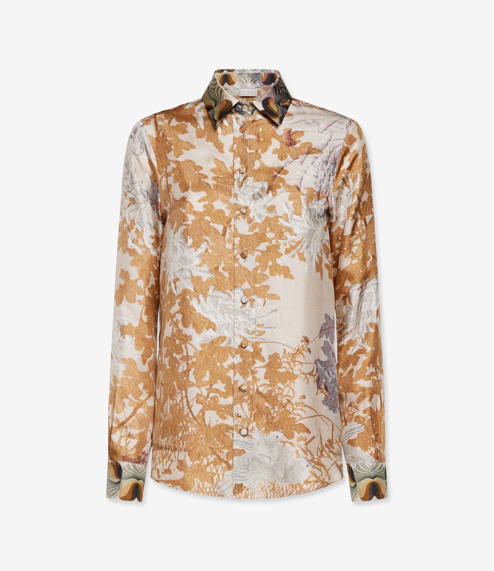 Pierre-Louis Mascia Aloe Silk Shirt