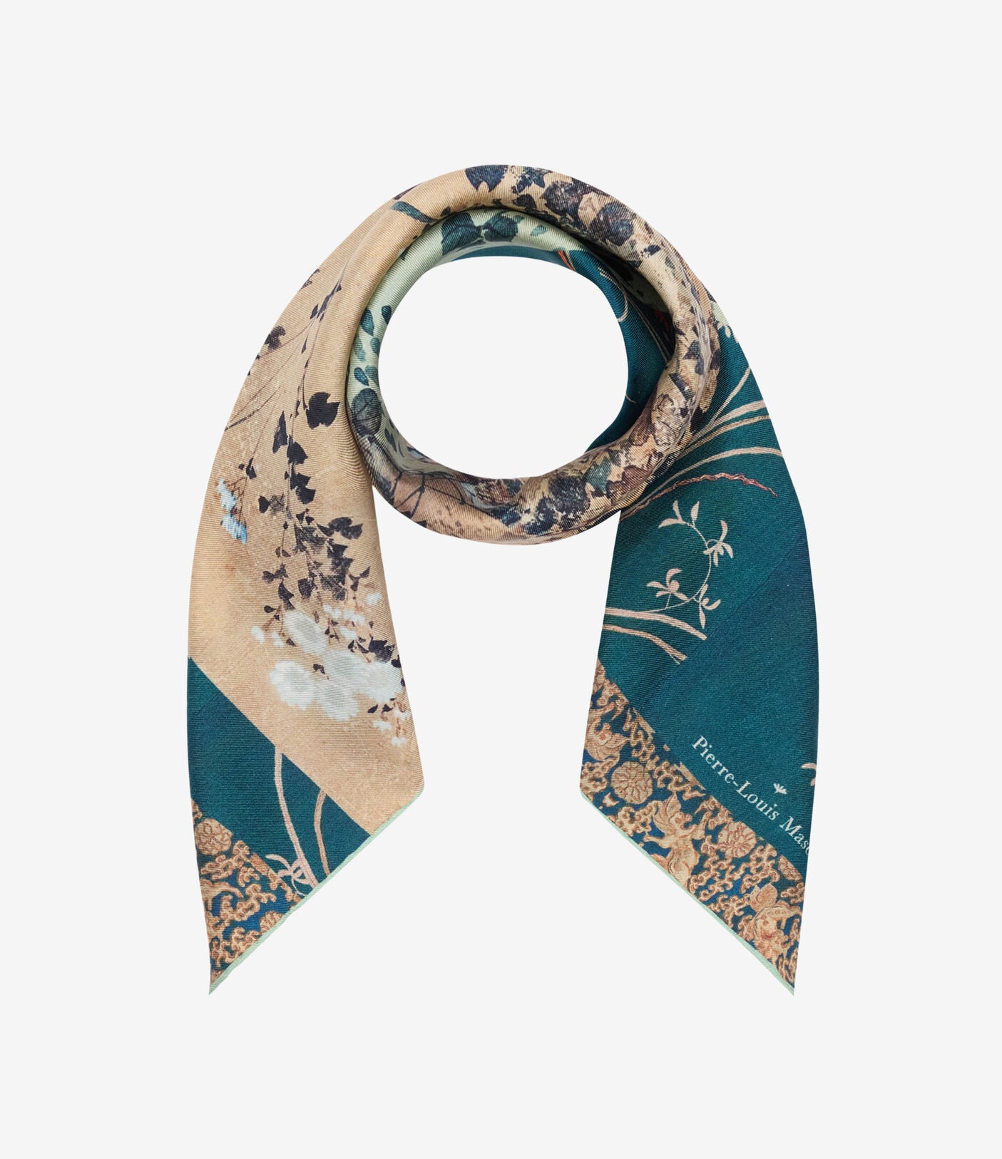 Pierre-Louis Mascia ALOEUW Bandana Scarf Silk 67x67