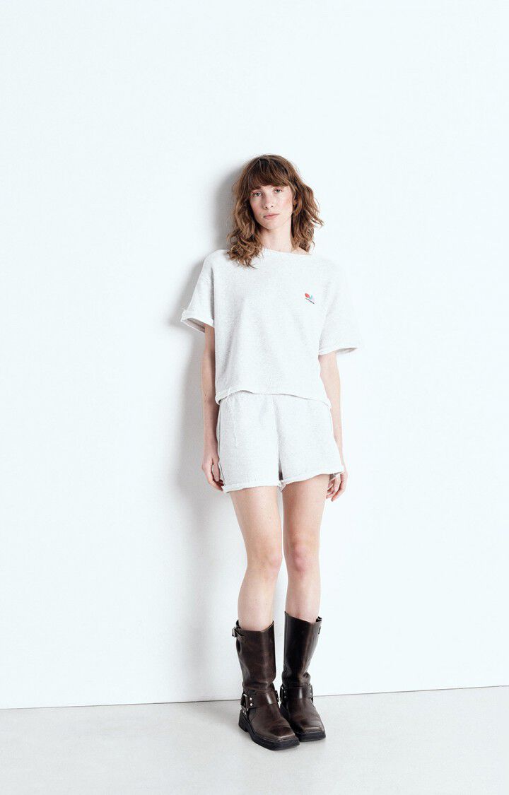 AMERICAN VINTAGE SHORTS ATUBAY ARTIC MELANGE