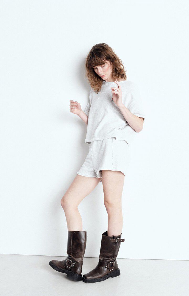 AMERICAN VINTAGE SHORTS ATUBAY ARTIC MELANGE