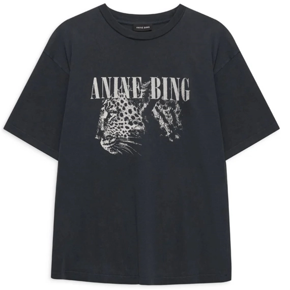 Anine Bing Cohen Tee Washed Black