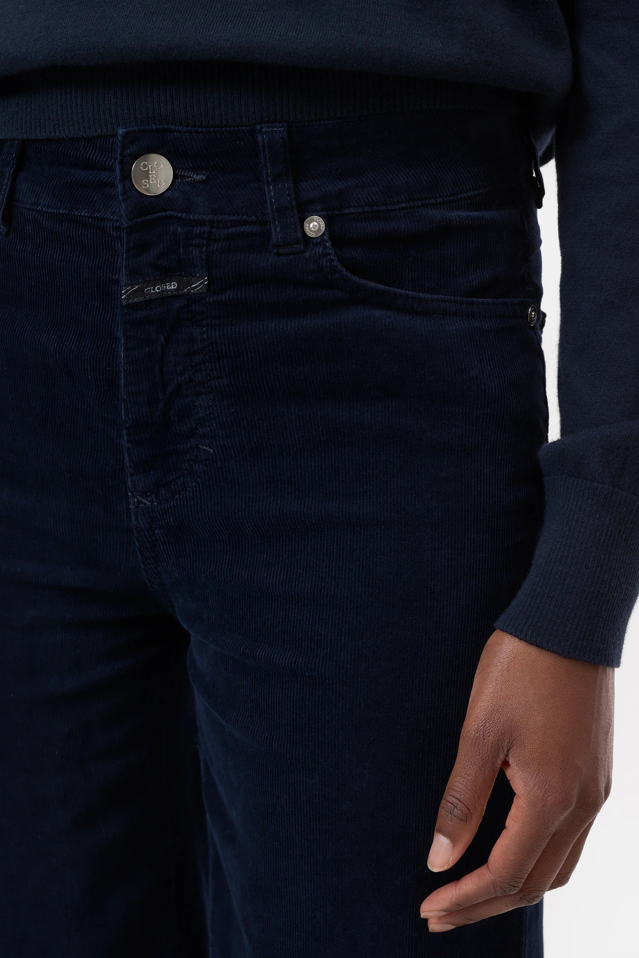 CLOSED GLOW-UP CORDUROY NAVY