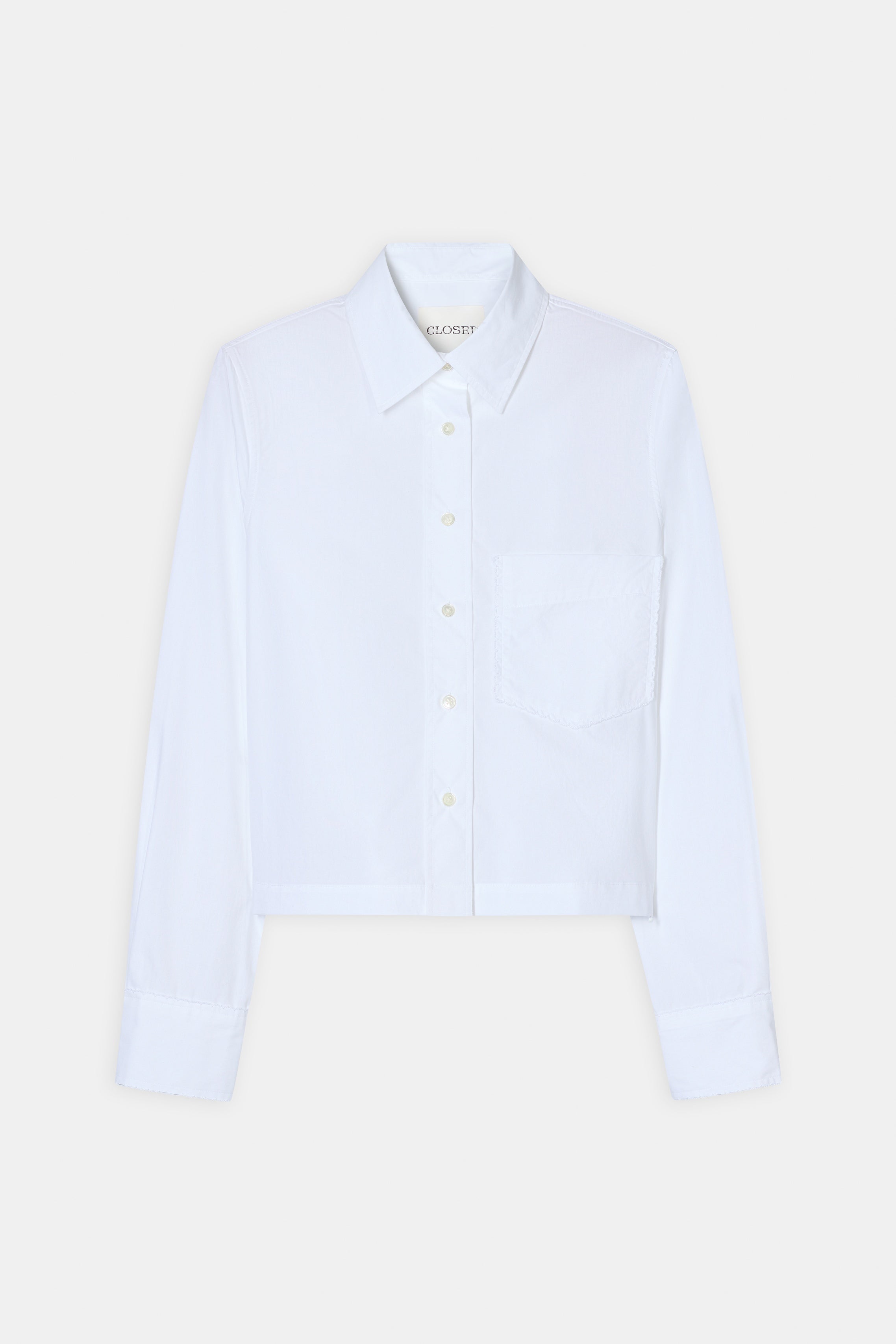 CLOSED LACE DETAIL SHIRT