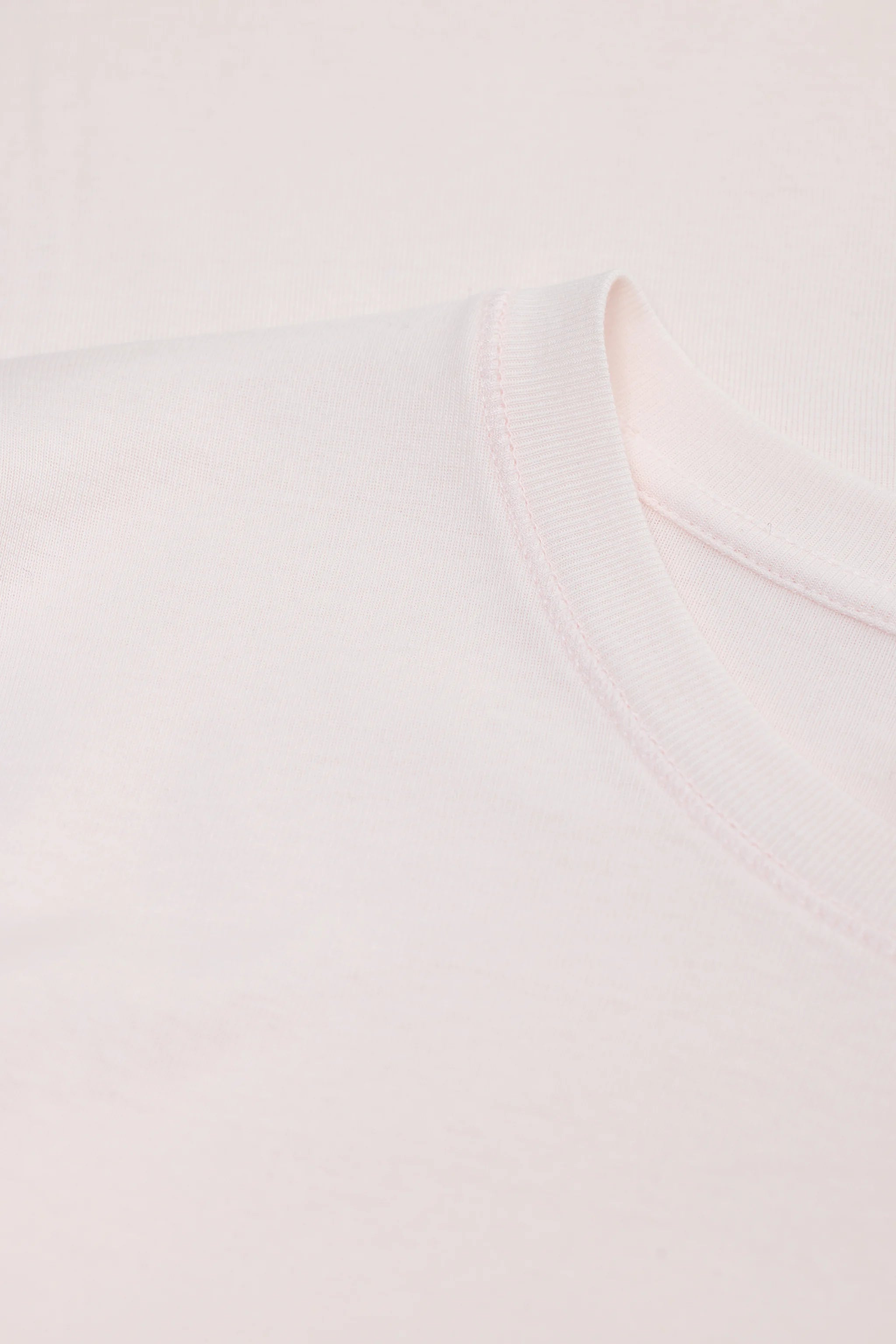 CLOSED CREWNECK SHORTSLEEVE COTON AND MODAL T-SHIRT BLUSH