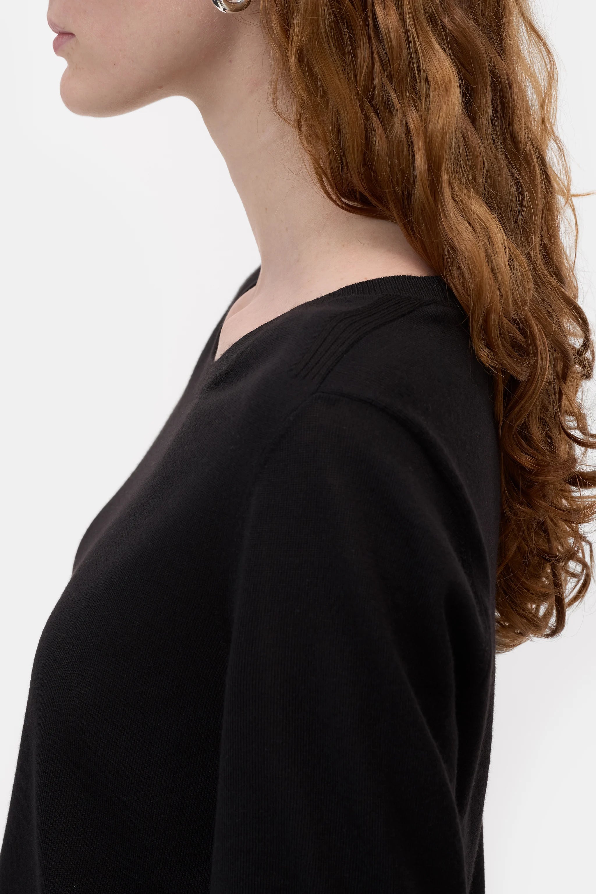 CLOSED CREWNECK SHORT SLEEVE BLACK
