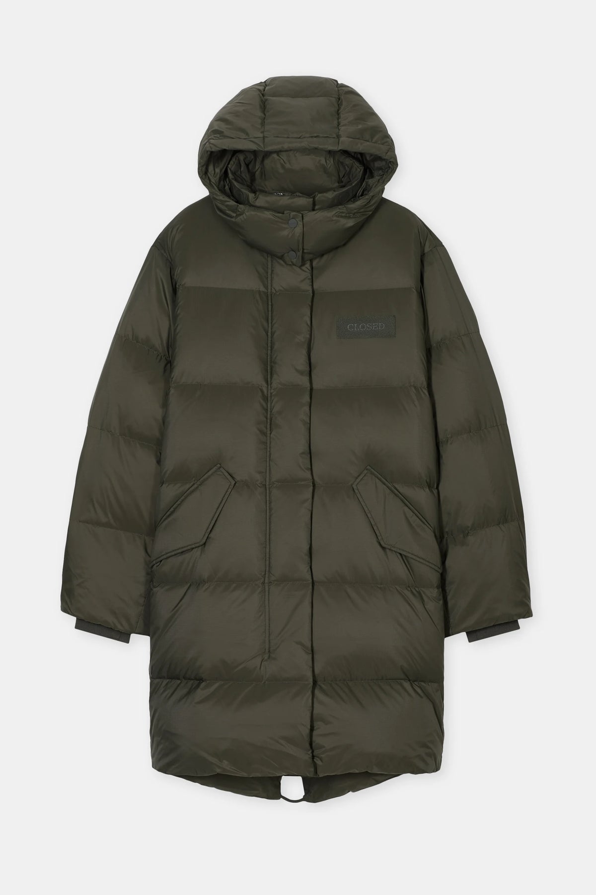 CLOSED PUFFER-PARKA JUNIPER GREEN