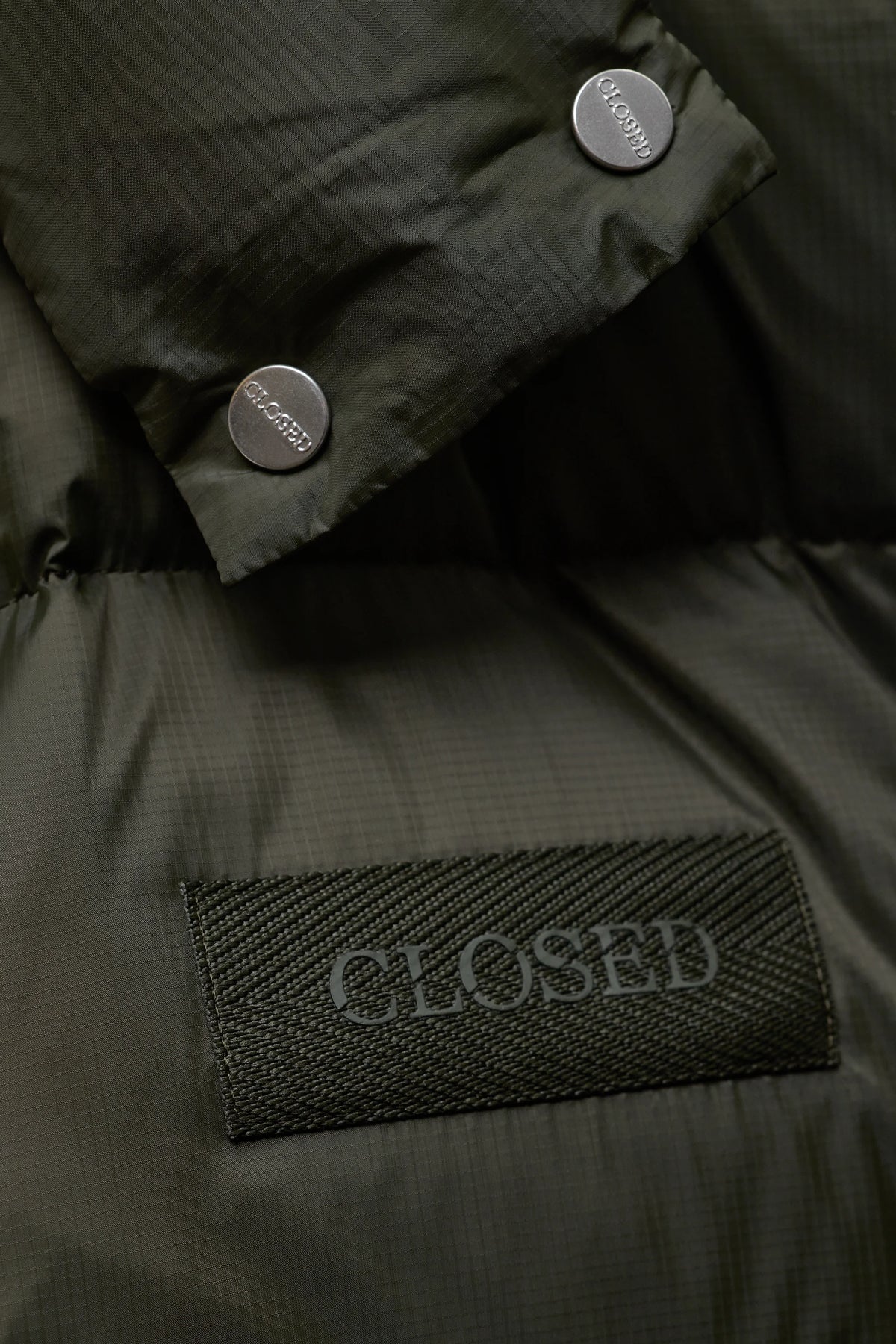 CLOSED PUFFER-PARKA JUNIPER GREEN