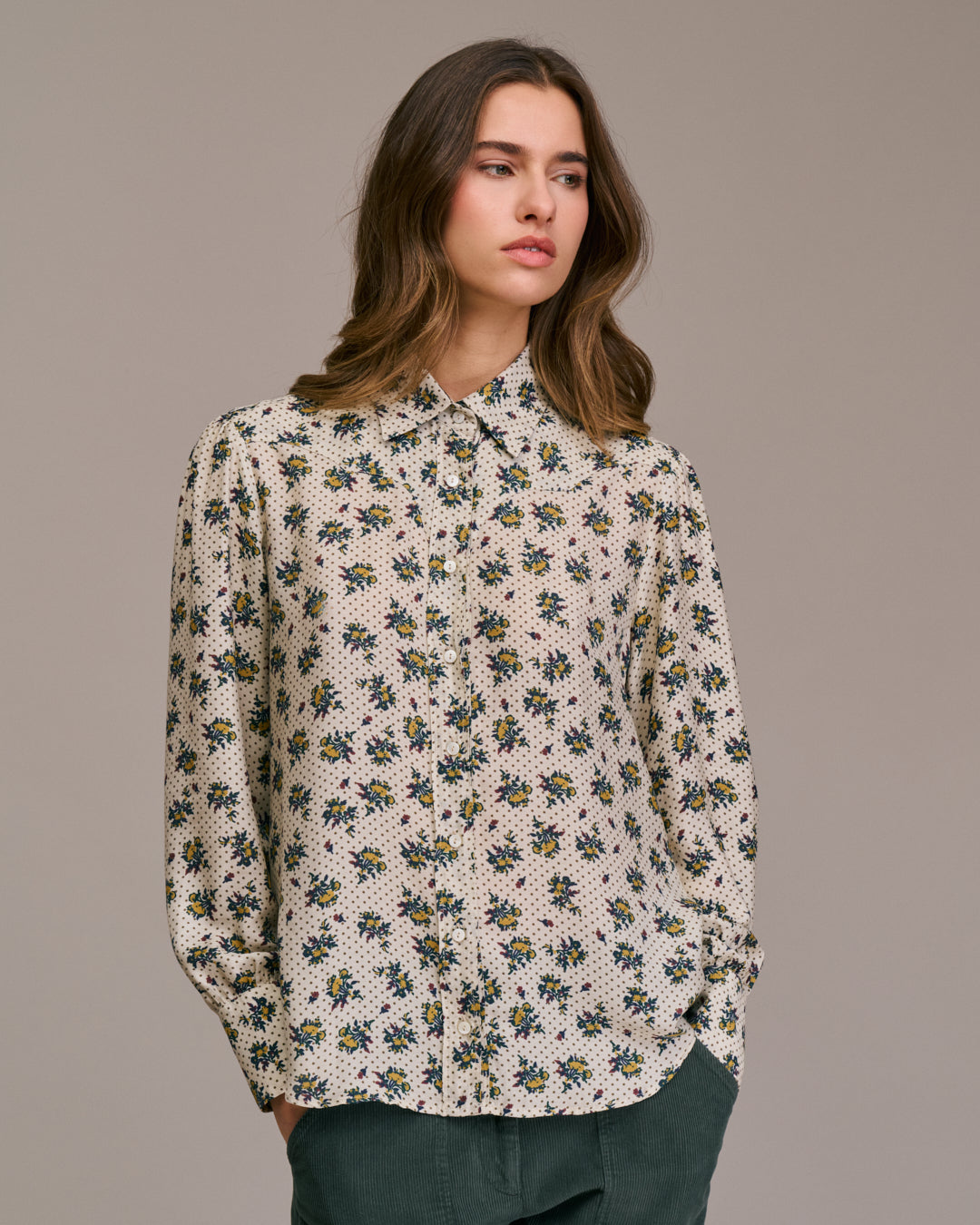 Diega Costelina Ecru Camel Blue