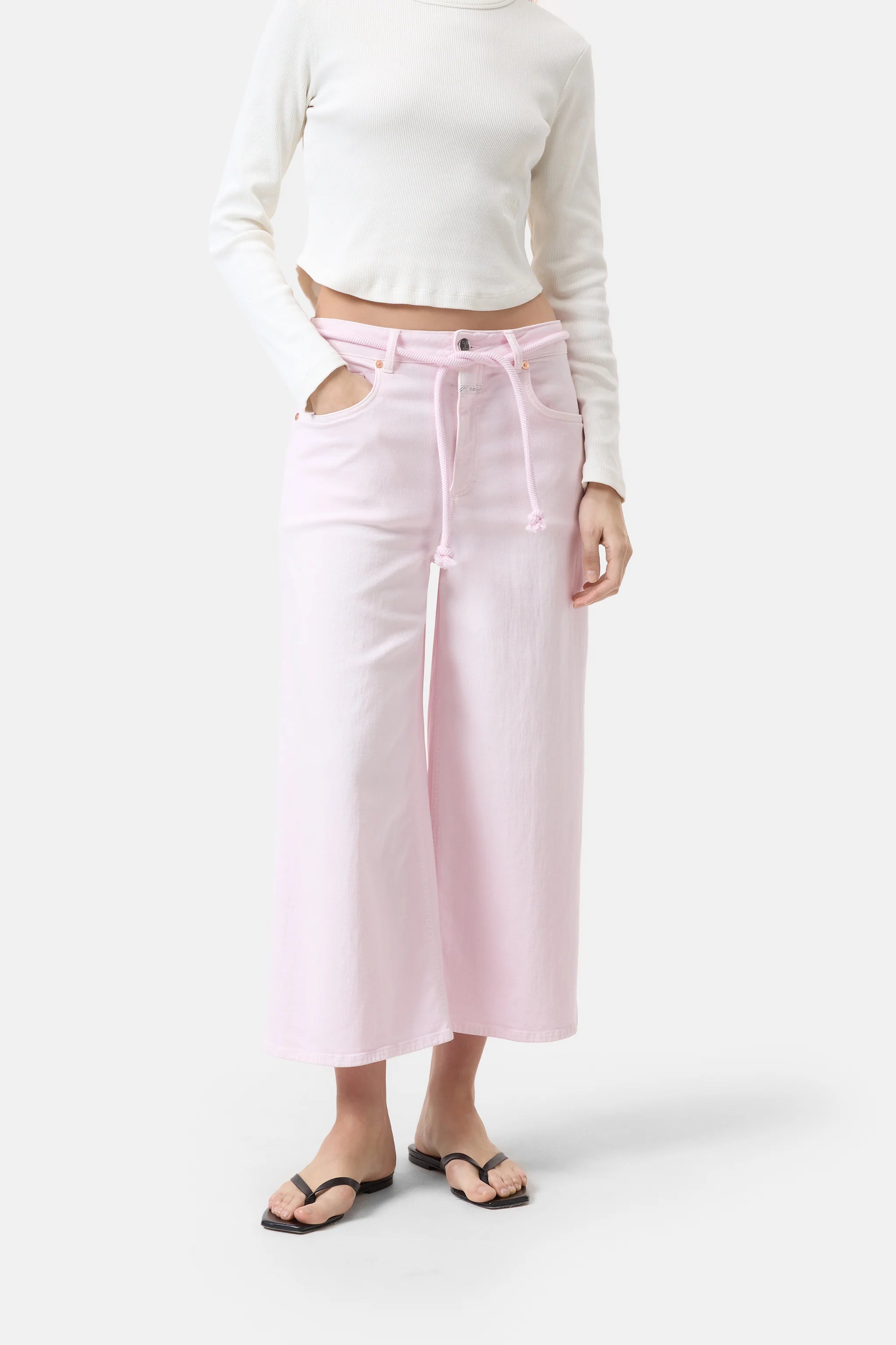 CLOSED JEANS LYNA MILKSHAKE PINK - Den Lille Ida