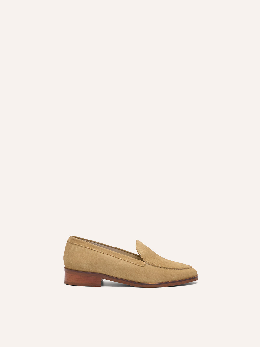 Rivecour Moccasin no 154 Suede Taupe