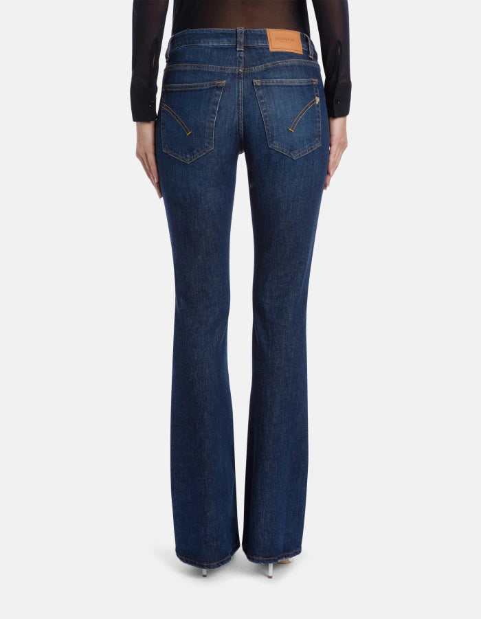 Dondup Newlola Skinny-Fit Bootcut Jeans
