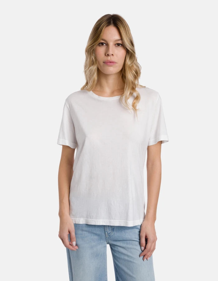 Dondup Slim-Fit Crew Neck T-Shirt in Lightweight Jersey
