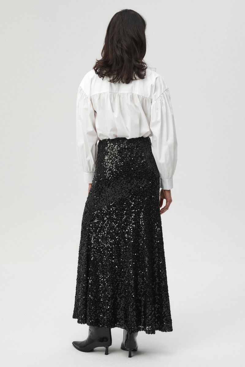 Undress Code Dark Crystal Sequin Black