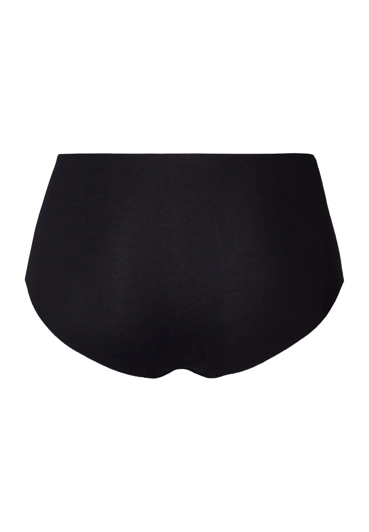Hanro Maxi Briefs Invisible Cotton Black