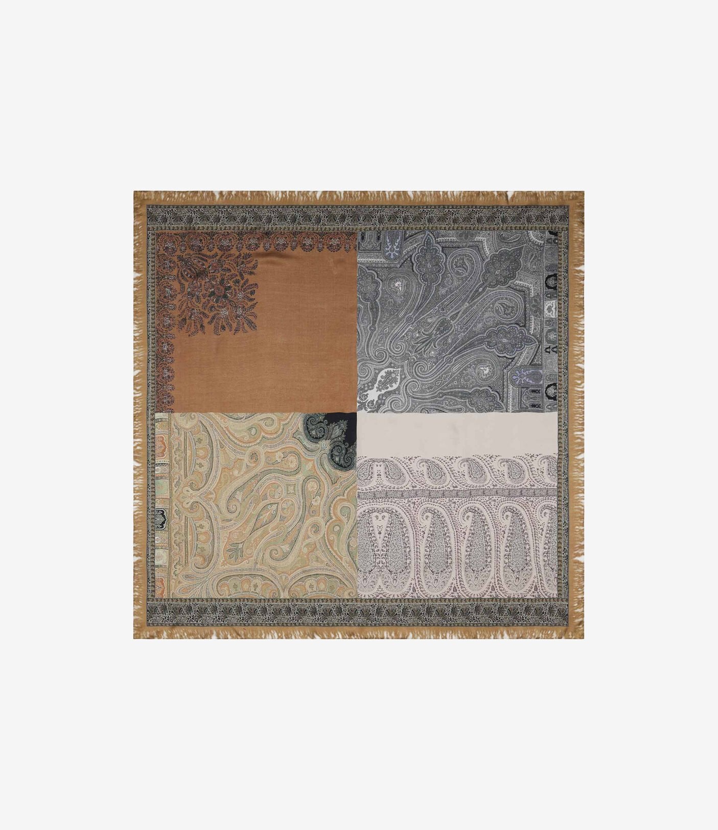 Pierre-Louis Mascia Molare Silk Scarf Corallo Antico