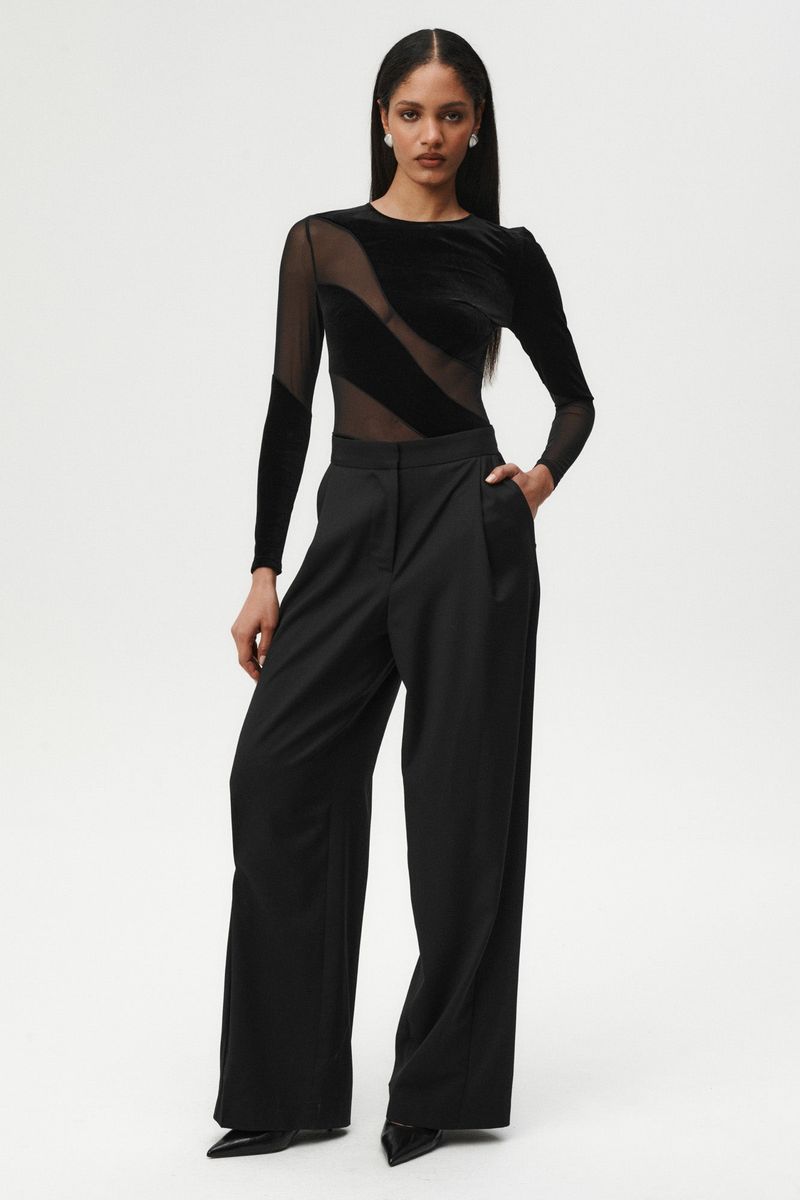 Undress Code Night Creature Bodysuit Black