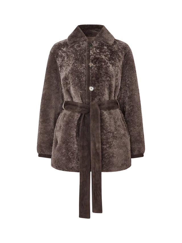 Benedikte Utzon Regine Jakke Taube Suede