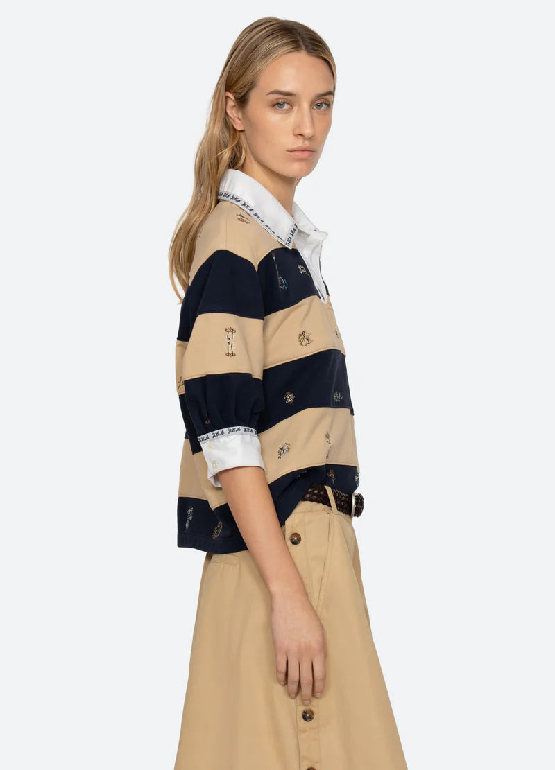 Sea New York Juliet Rugby Top