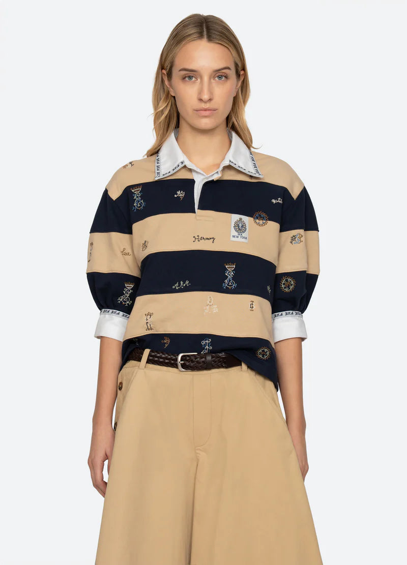 Sea New York Juliet Rugby Top