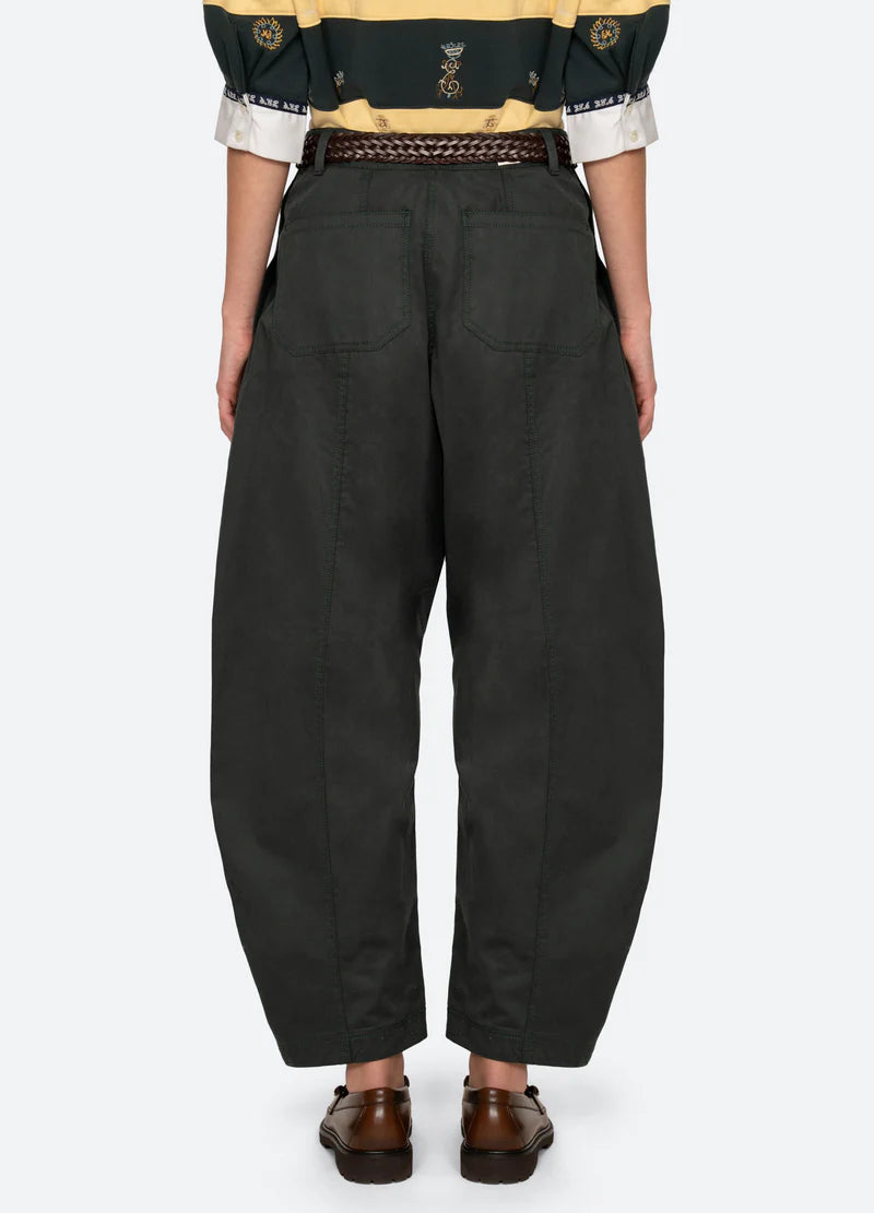 Sea New York Odessa Workwear Barrel Pant Green