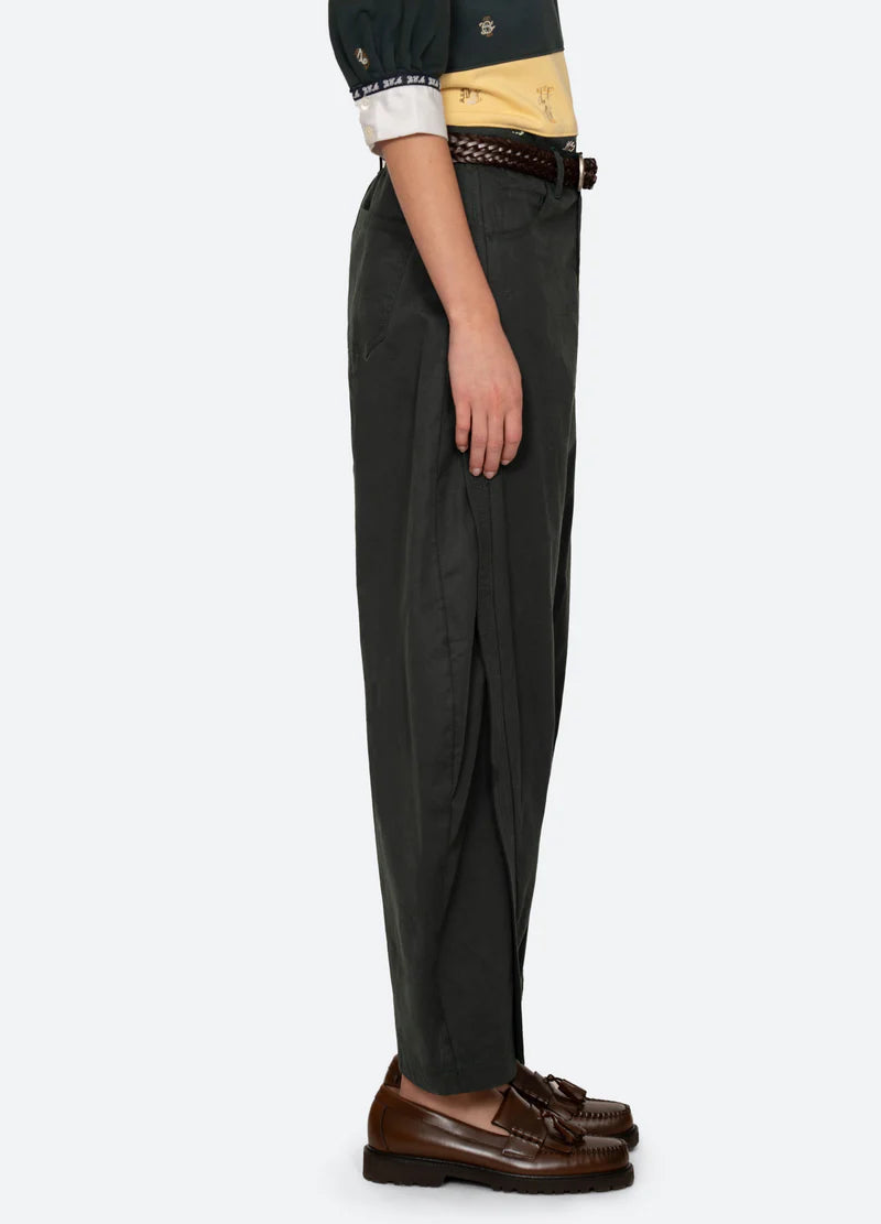 Sea New York Odessa Workwear Barrel Pant Green