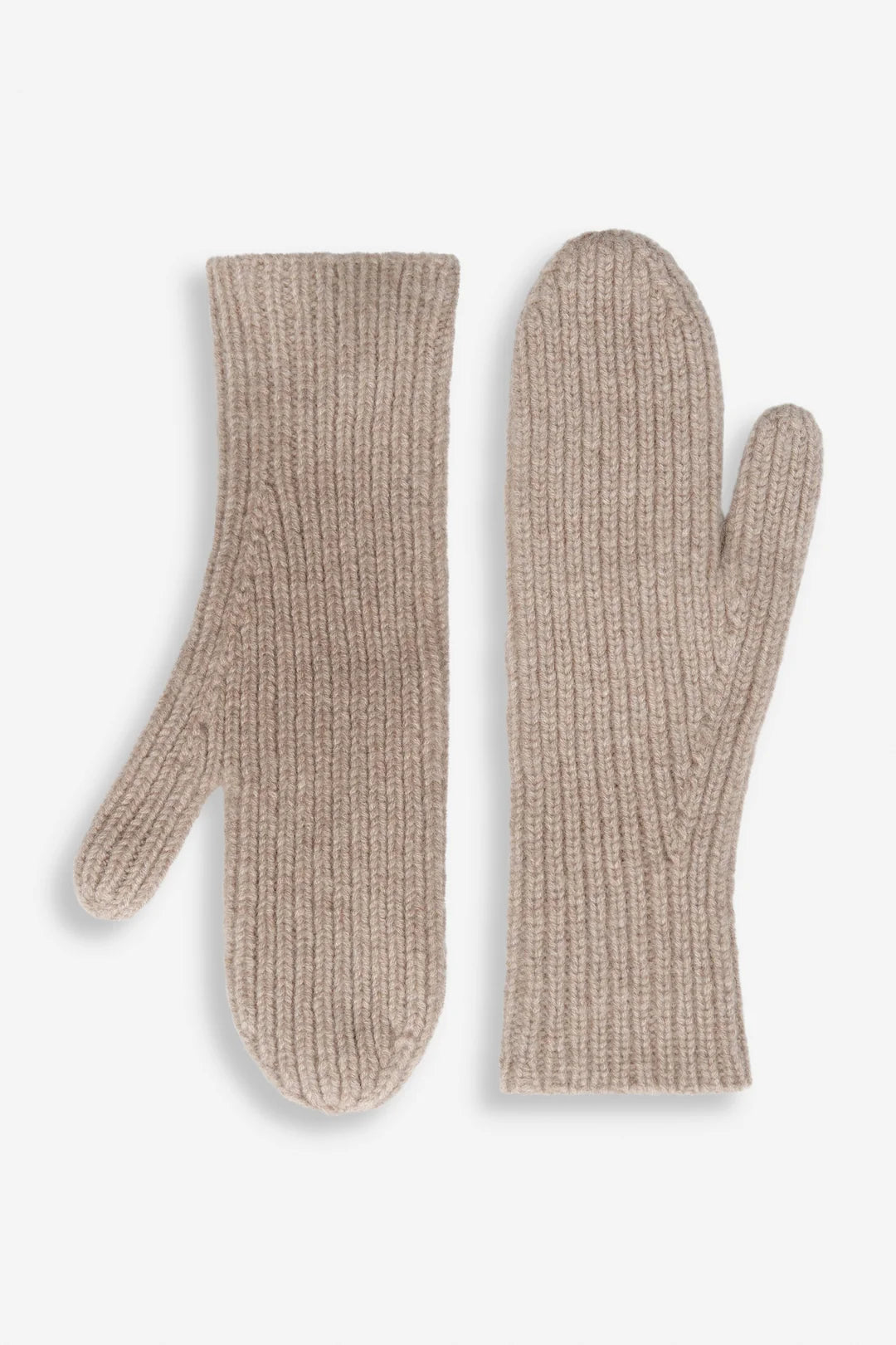 Davida Cashmere Rib Mittens