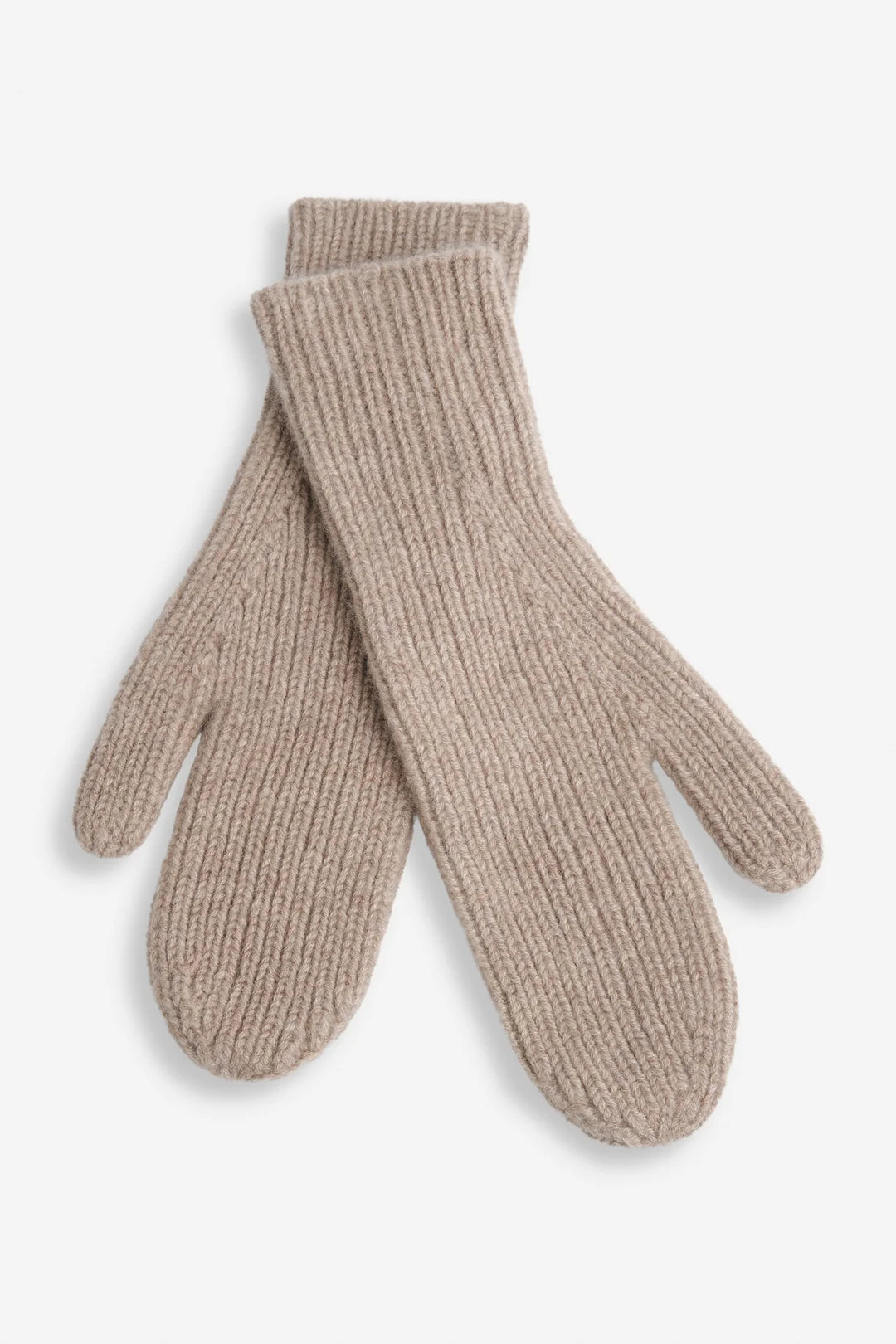 Davida Cashmere Rib Mittens