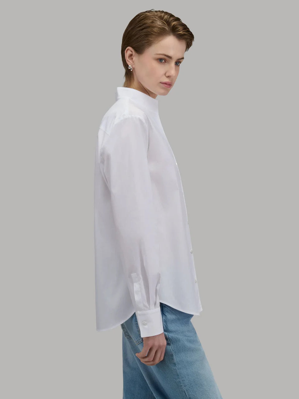 Xacus Sasha Shirt Poplin White